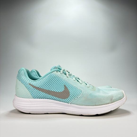 Nike Revolution 3 Blue Comfort Running Shoes 819303-403 Womens Size 11 Men’s 9.5 - Picture 1 of 11